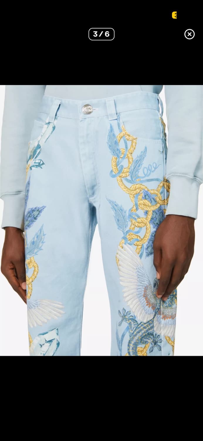 블루마블 데님팬츠 상품이미지3