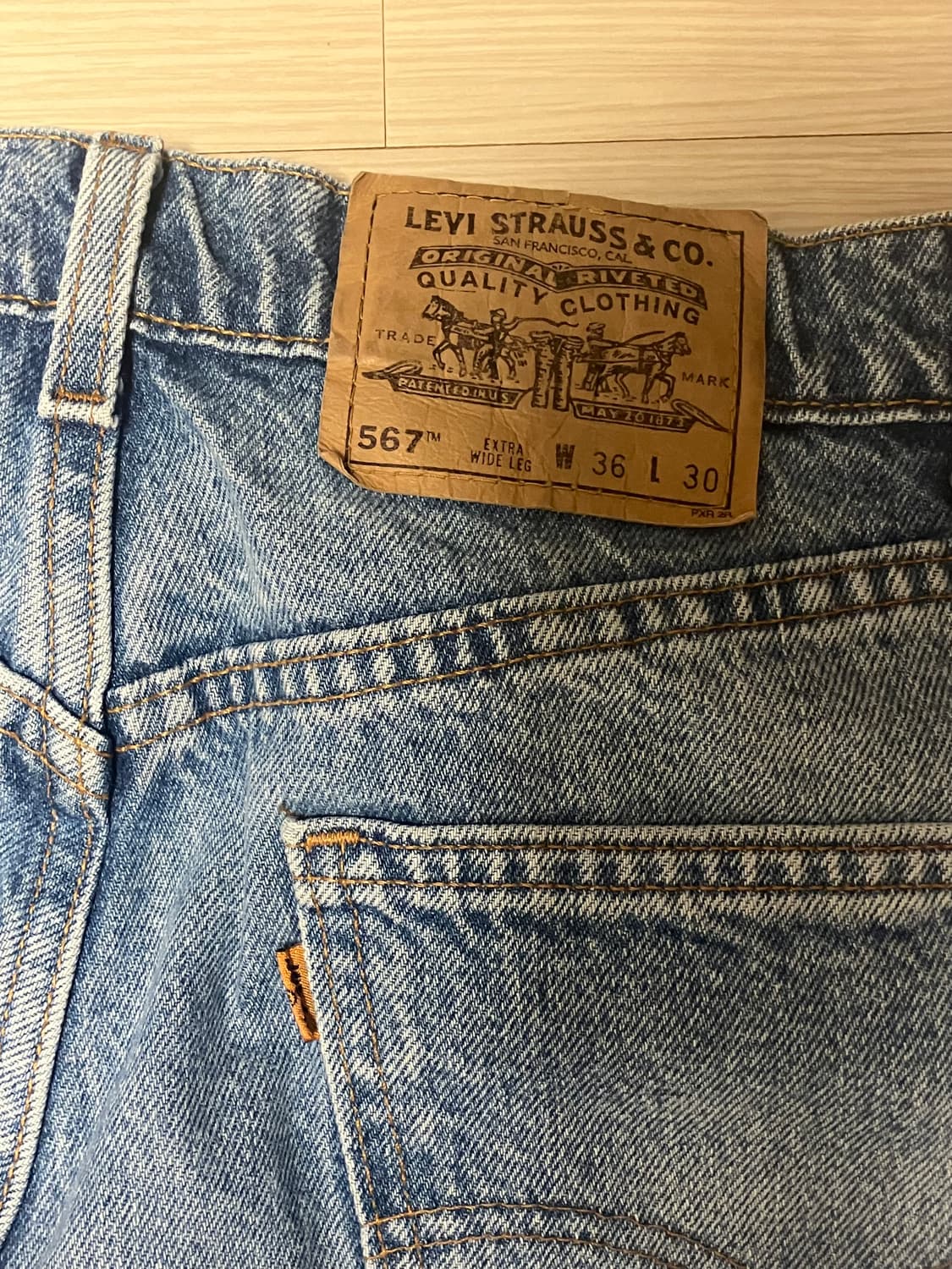 90s 리바이스 567 상품이미지3