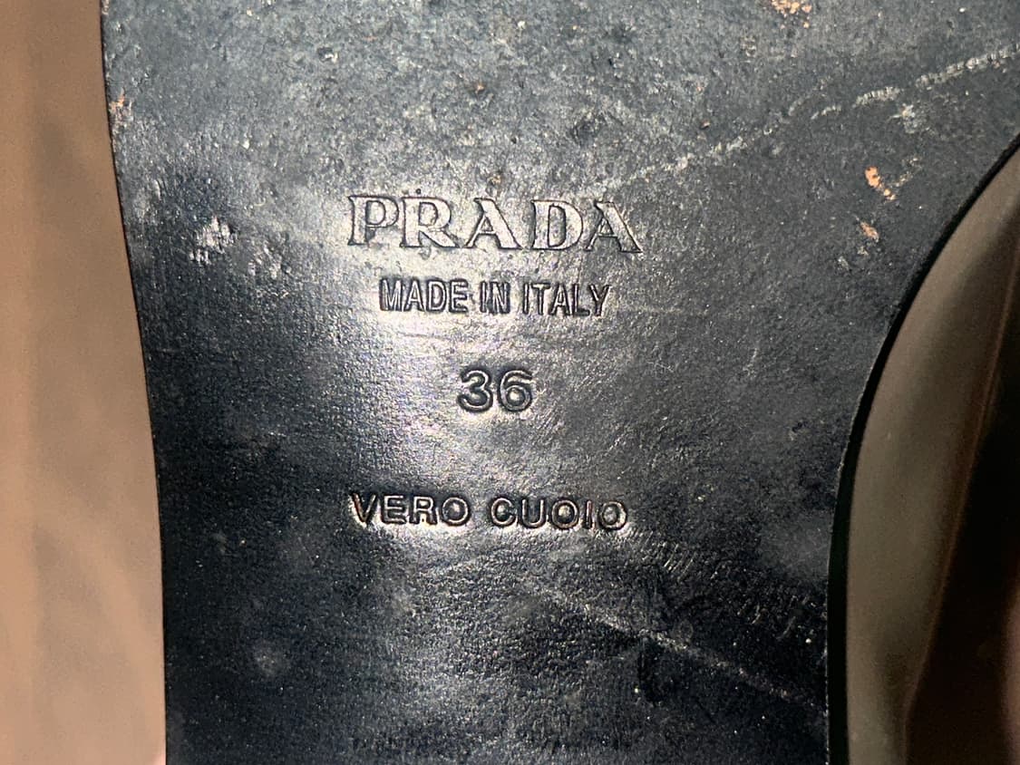 프라다 빈티지 구두 상품이미지5