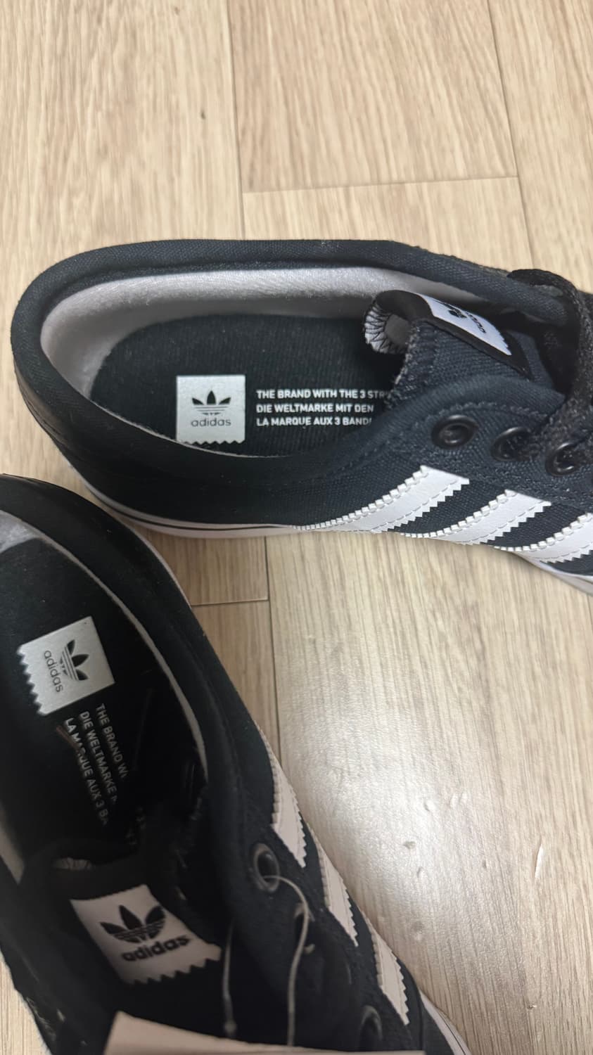 아디다스 Seely 스케이트보딩화 블랙 색상 230mm 새 제품 상품이미지7