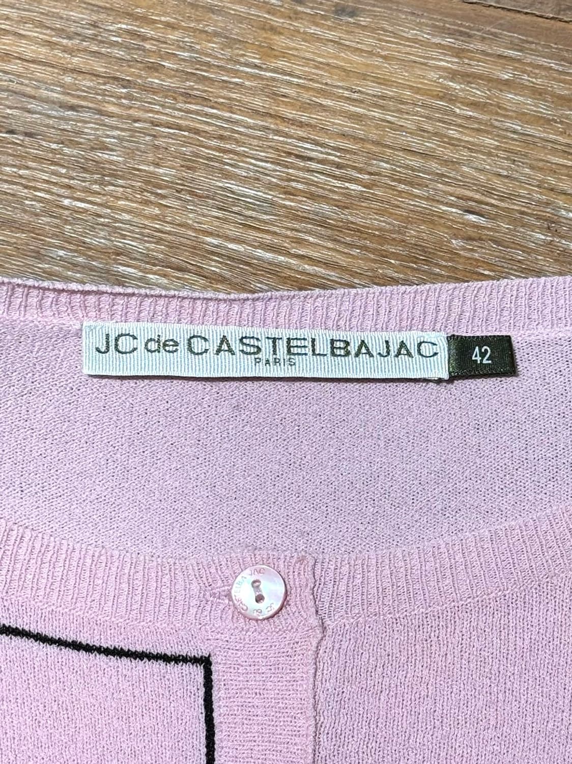 장 샤를르 드 카스텔 바작 핑크 스누피 가디건  상품이미지7