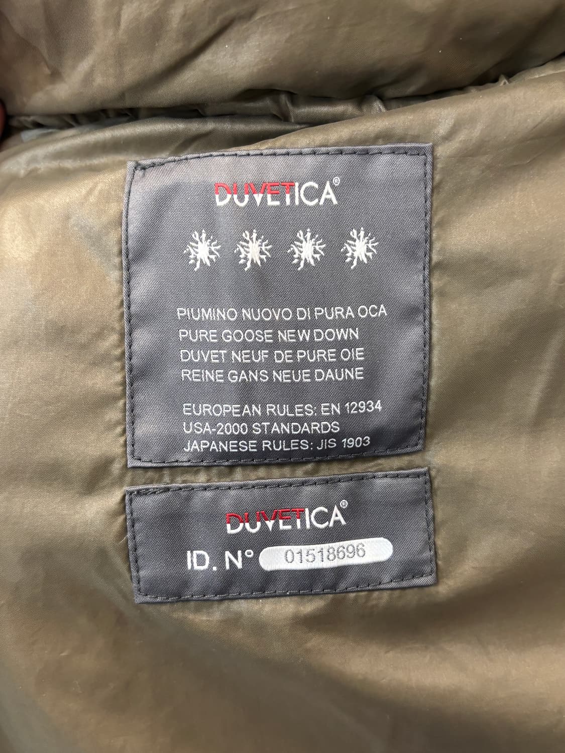 듀베티카 그레이 구스다운 여성 롱패딩 카키 44 상품이미지7