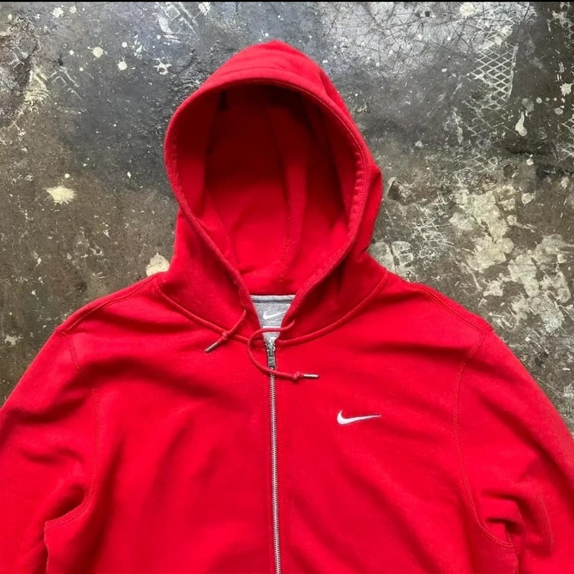 XL)나이키 스몰스우시로고  후드집업 다켓 점퍼 플리스 풀집업 상품이미지2
