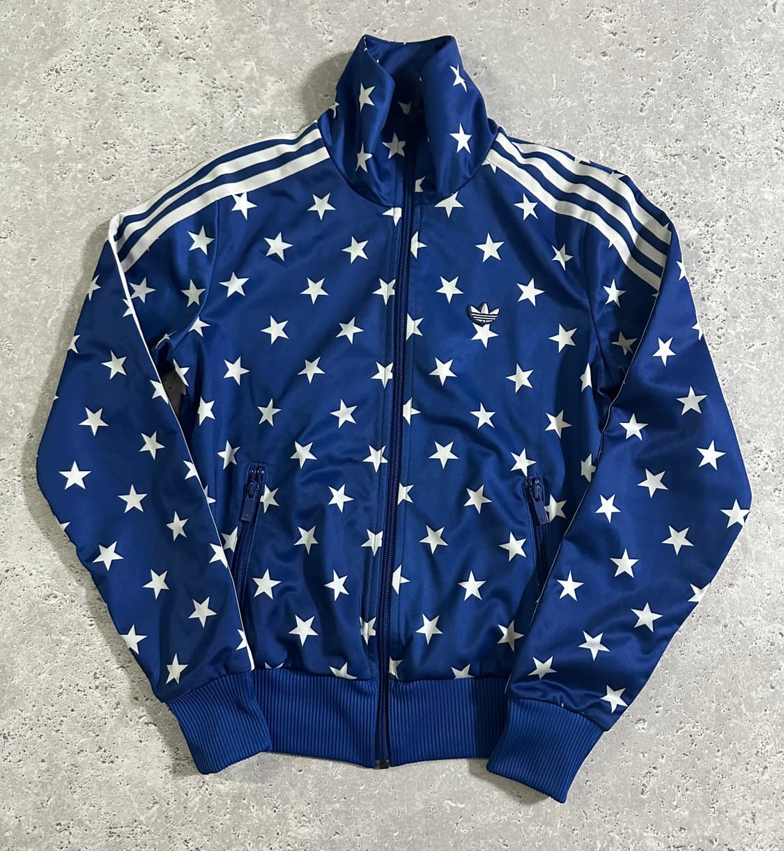 adidas 블루 스타 그래픽 트랙탑 상품이미지2