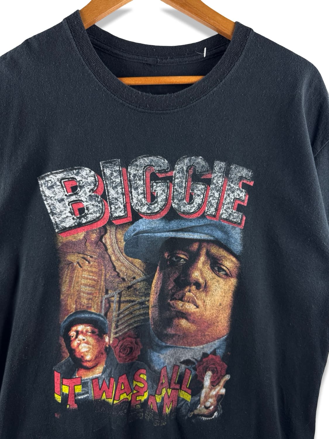 The Notorious B.I.G. 그래픽 티셔츠3924 상품이미지4