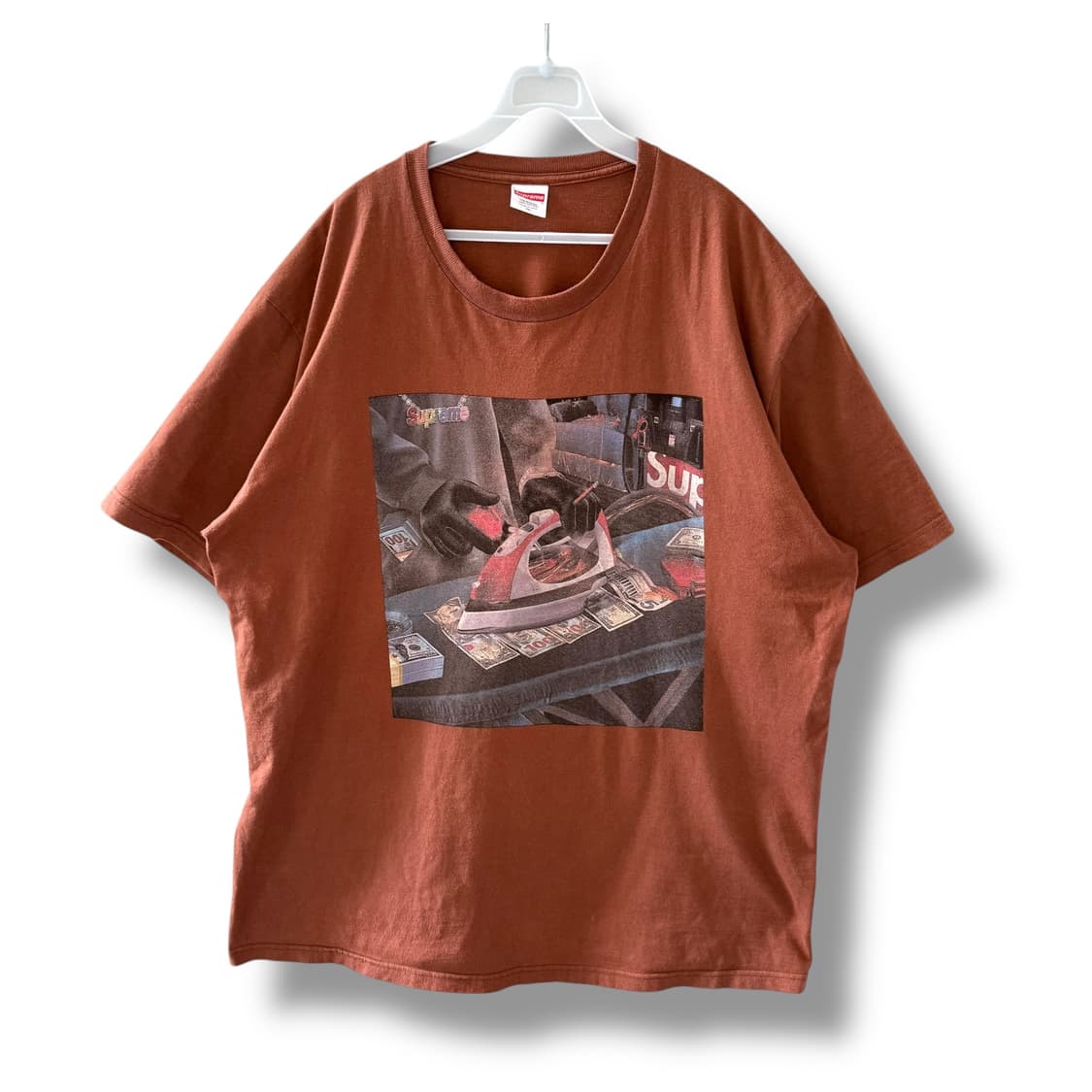 [XL] 슈프림 가스 티셔츠 브라운 상품이미지3