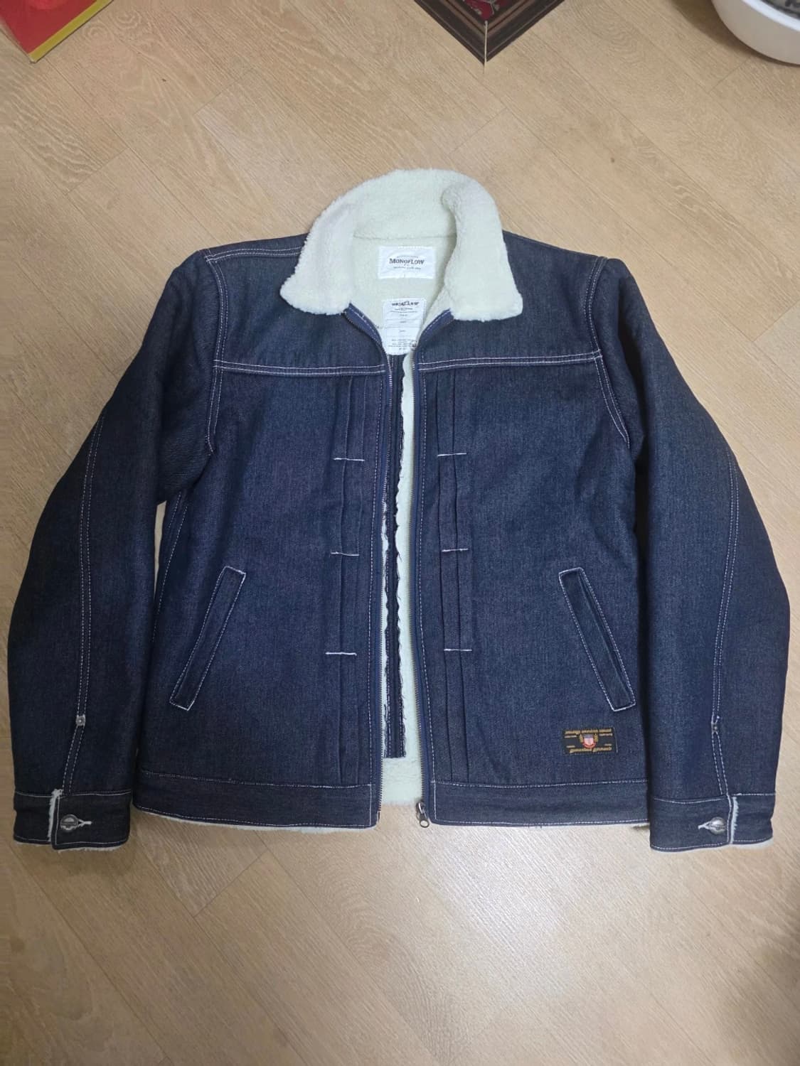 모노플로우 셰르파 데님 자켓 L 상품이미지1