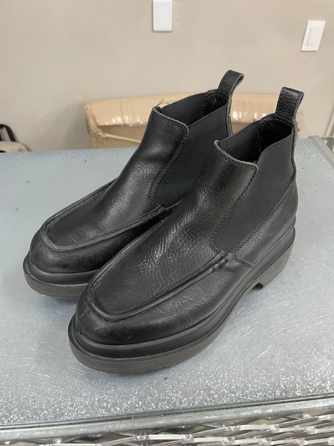 메종 마르지엘라 MM6 가죽 첼시 EU38 (gr-3754) 상품이미지2