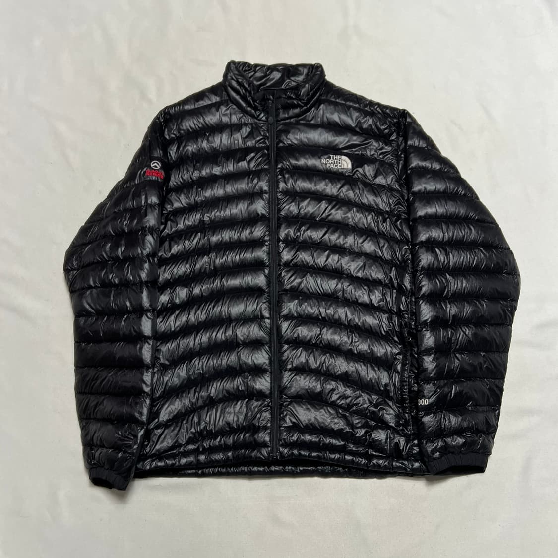 110 노스페이스 써밋 구형 800 블랙 경량패딩 상품이미지2