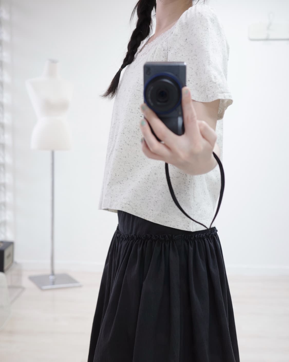 Oatmeal Basic T-shirt 상품이미지3