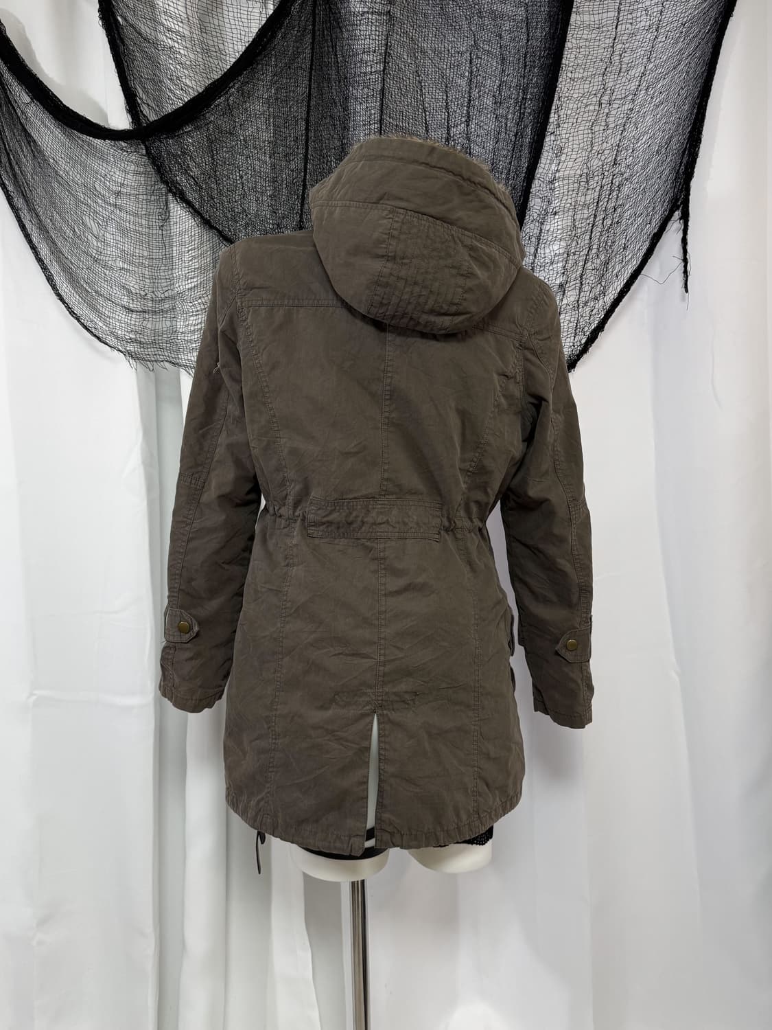 khaki fur jacket 상품이미지4