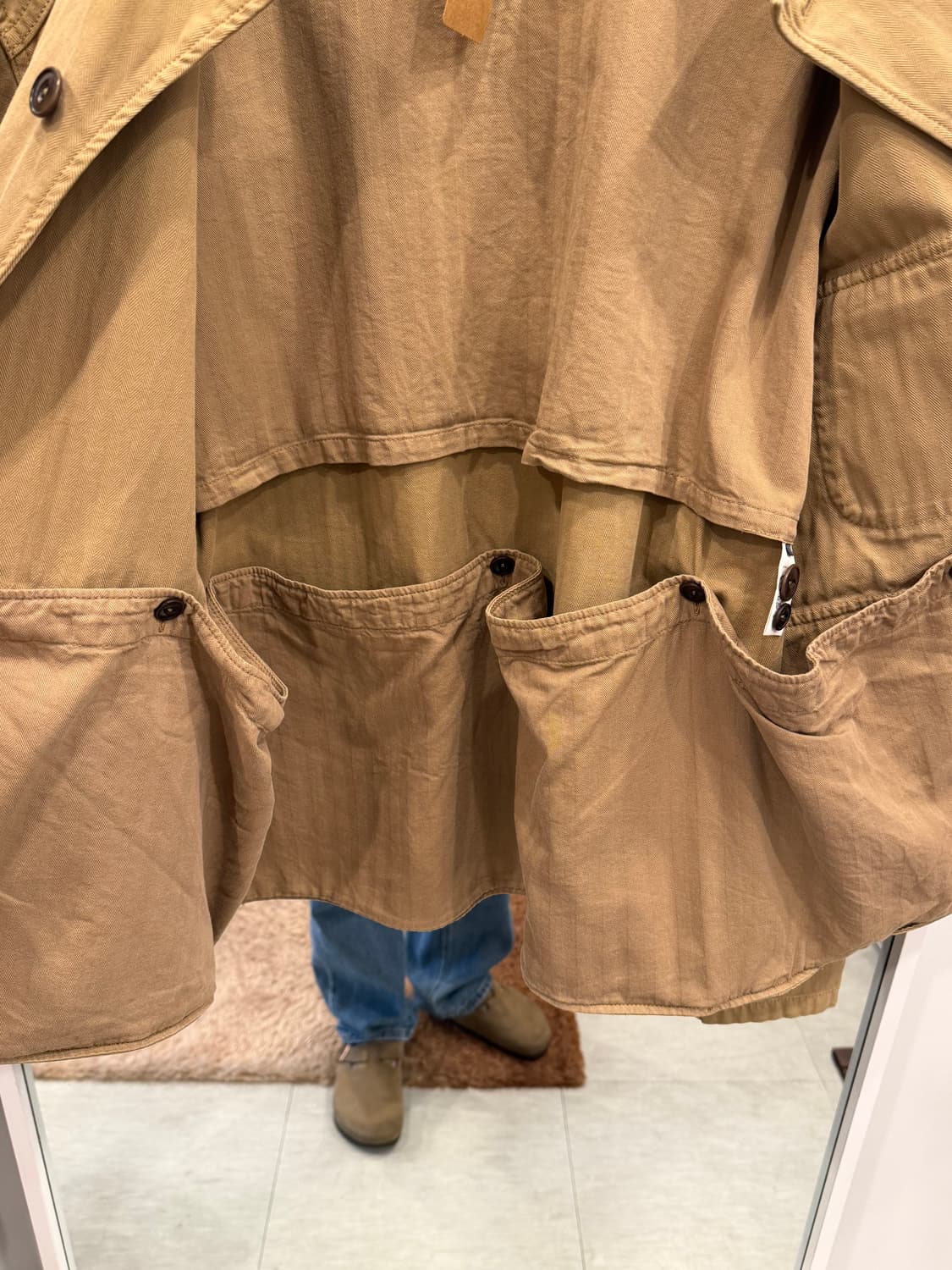 Eat Dust 빈티지 HBT 모호크 헌팅 자켓 (Portugal) 상품이미지6