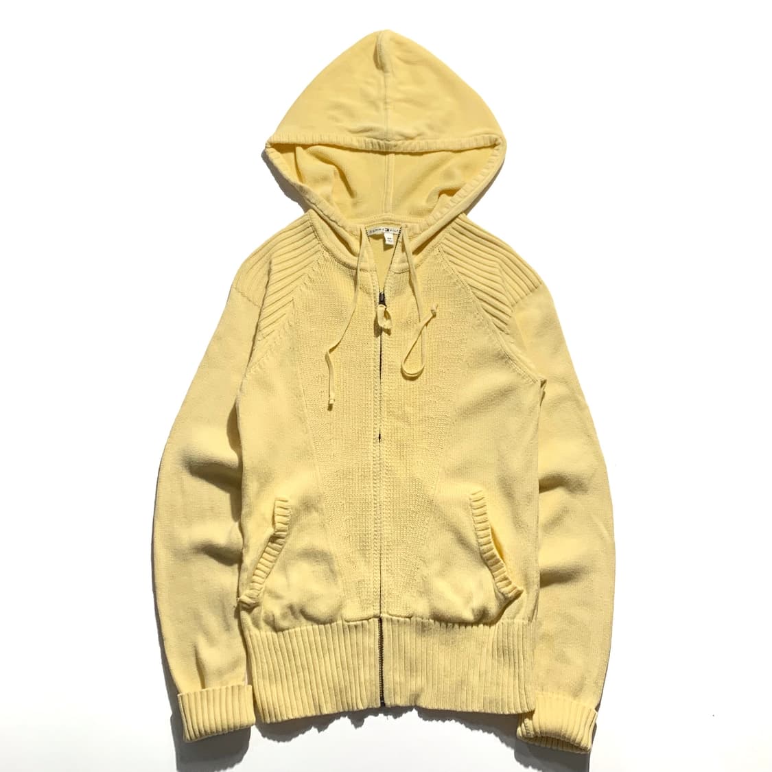 타미힐피거 코튼 후드 집업 니트 상품이미지1