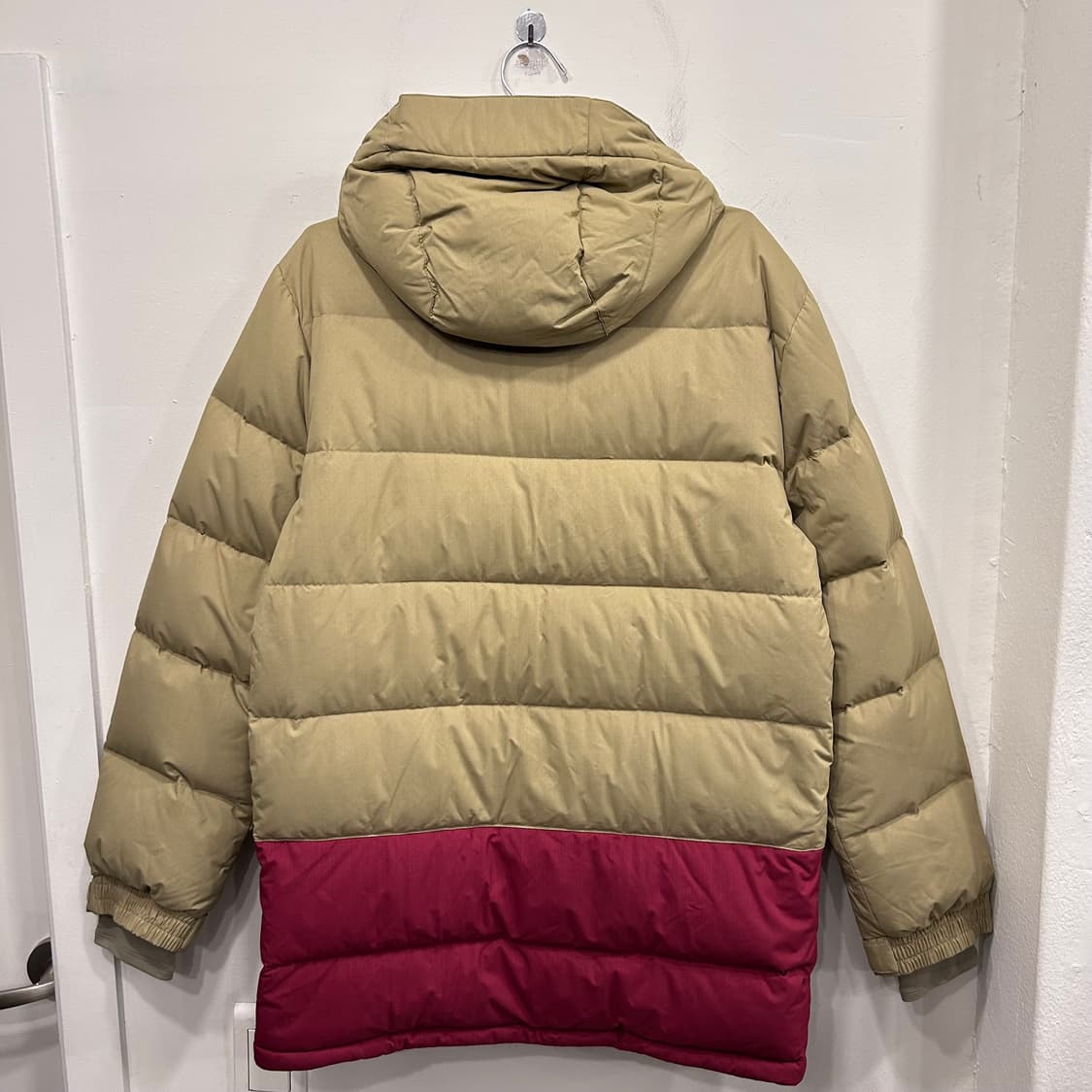 나이키 에슬레틱 구스다운 배색 후드 패딩 상품이미지5