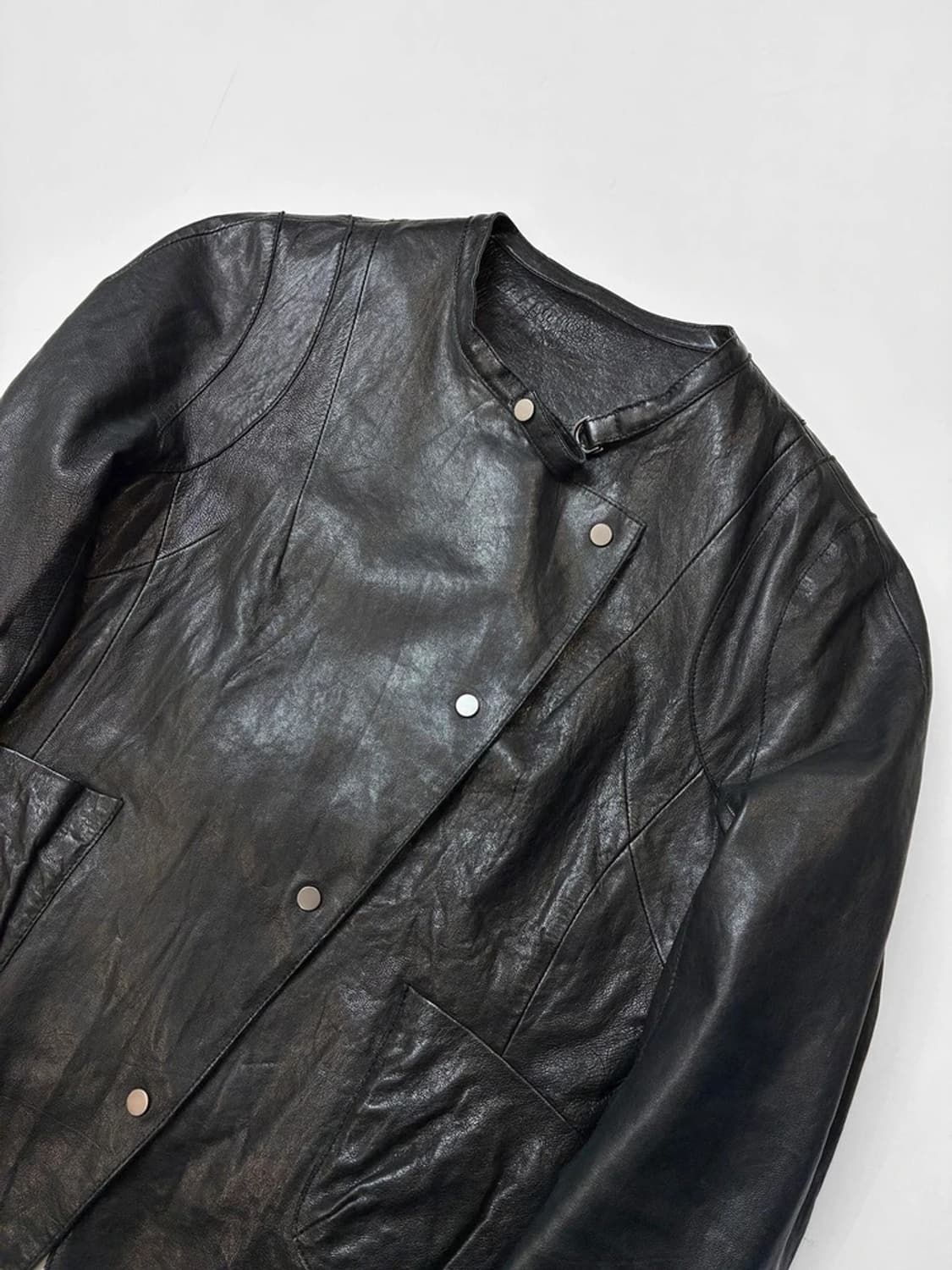 Selected 00's Y2K 락시크 펑크 양가죽 자켓 PN5533 상품이미지2