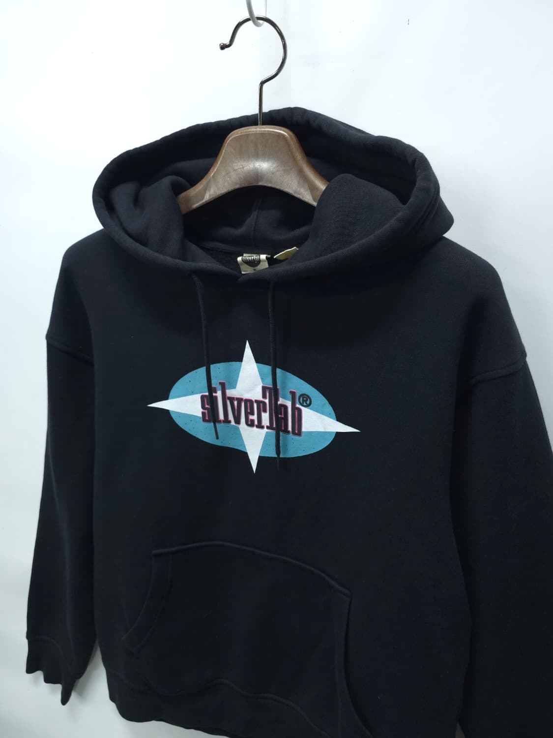 리바이스 Silver Tab 엠보 로고 프린팅 기모 후드티 상품이미지3