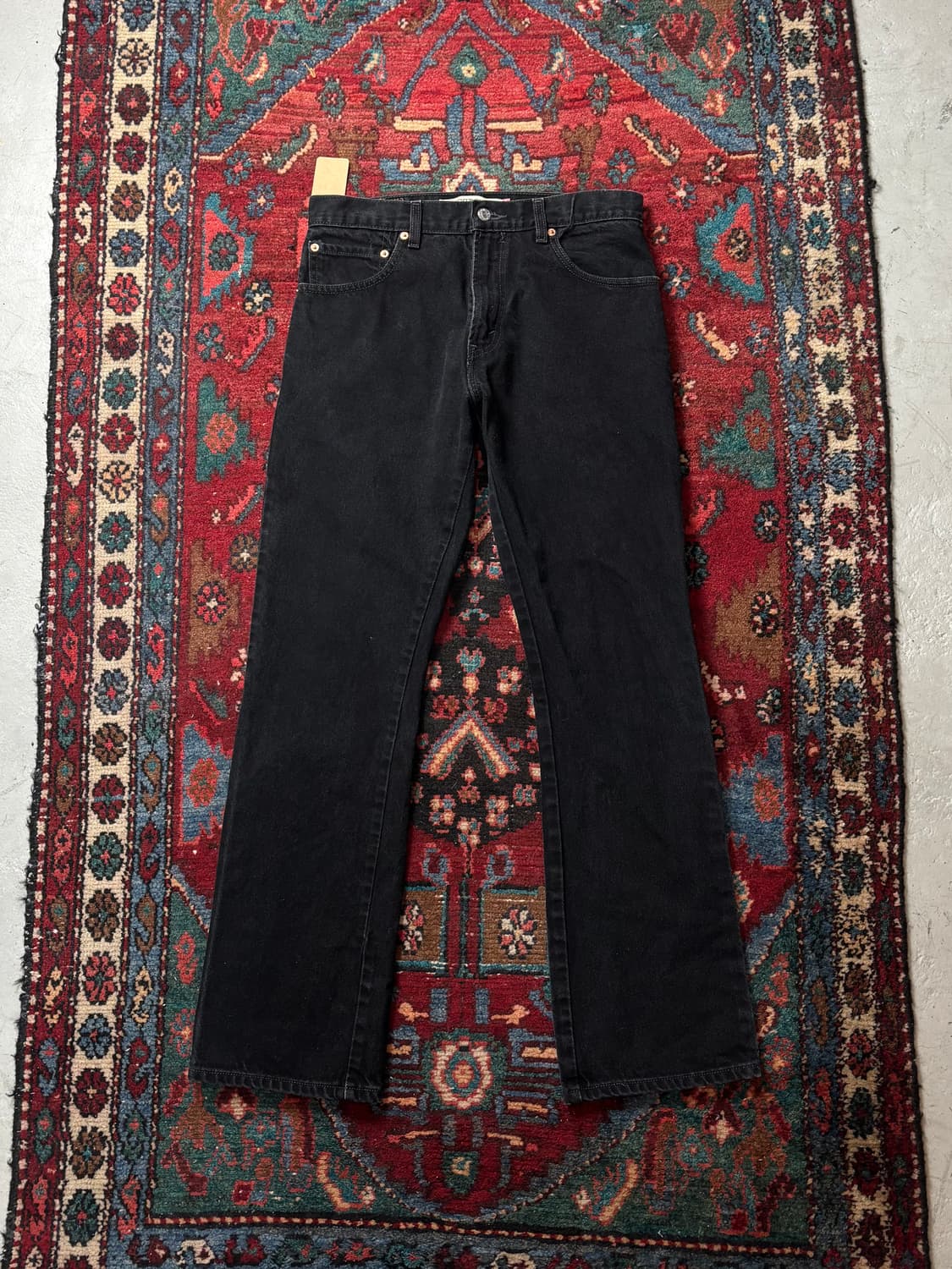 00's 빈티지 리바이스 517 블랙 플레어진 상품이미지1