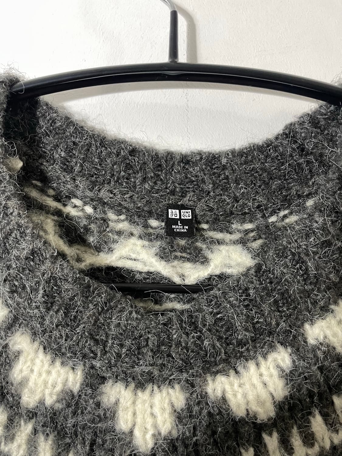 유니클로 페어아일 스웨터 상품이미지2