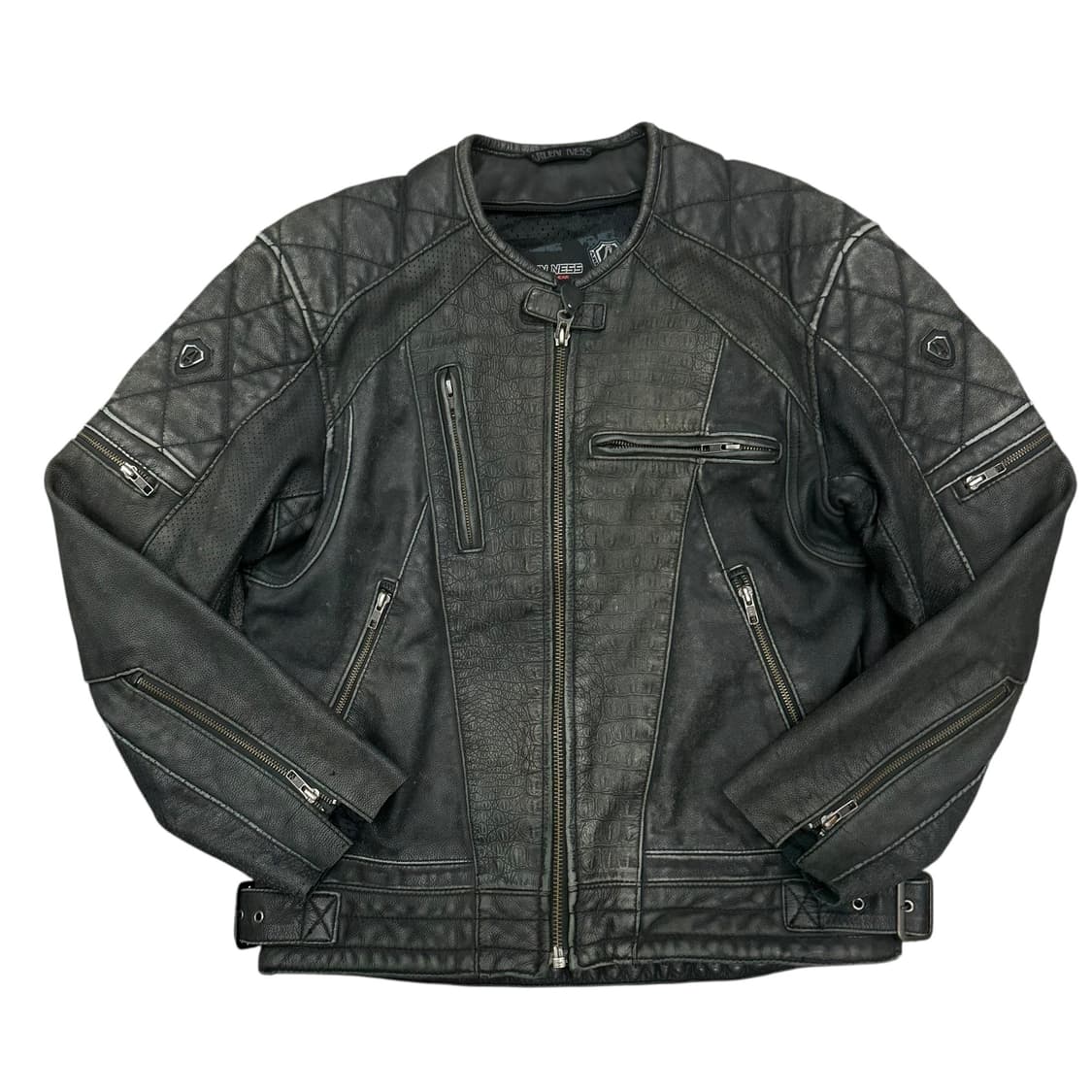 알렌네즈 바이커 가죽자켓 상품이미지1