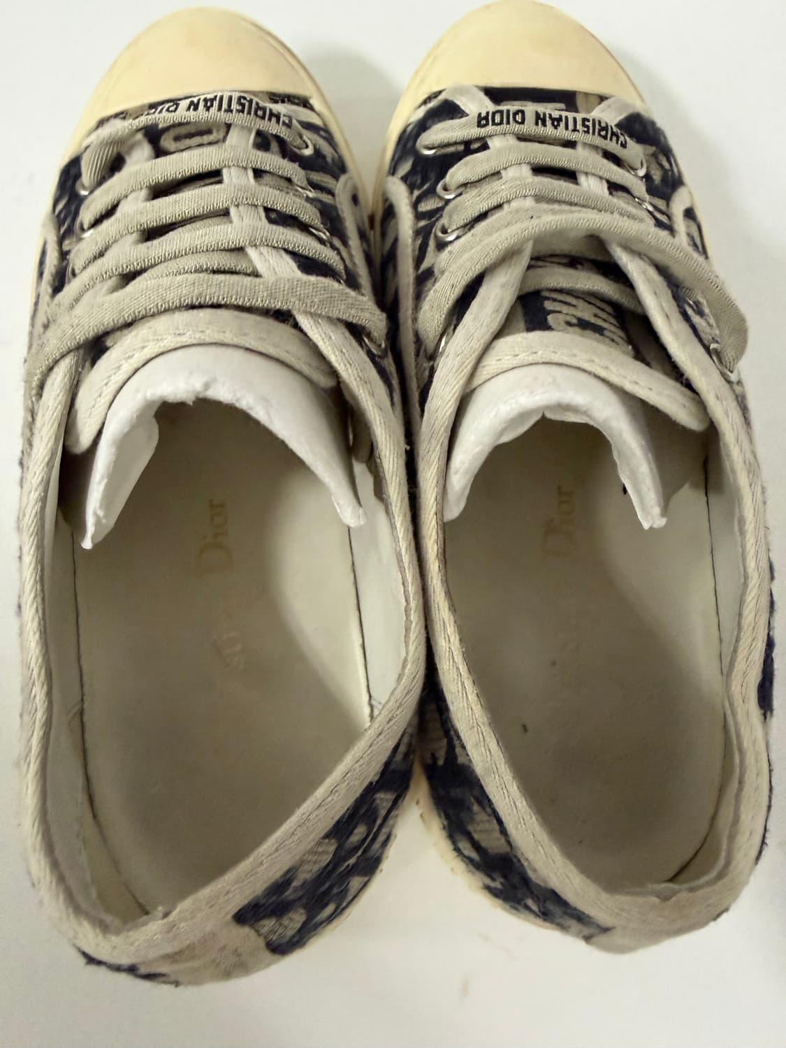 정품) 디올 오블리크 스니커즈 로우 36 상품이미지7