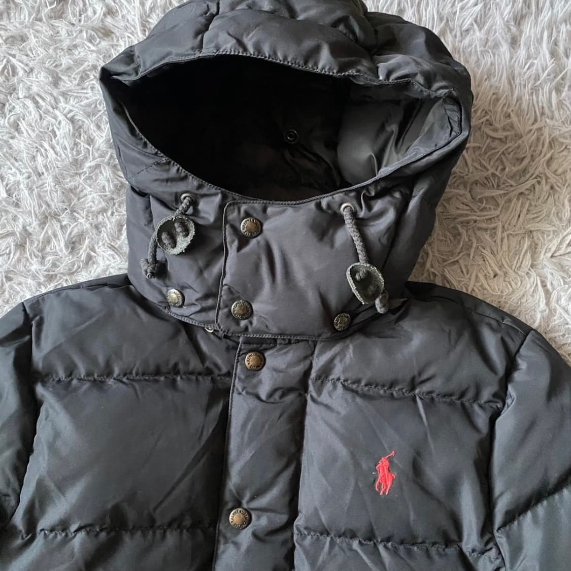 [희귀템] 폴로 랄프로렌 여성 후드 다운 패딩 자켓 s 상품이미지2