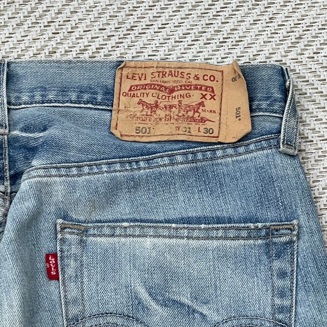 리바이스 501 데님팬츠 r3229 상품이미지6