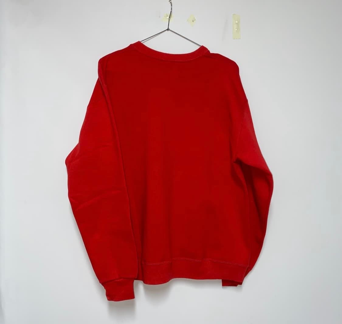 90년대 미제 러셀 에슬레틱 스윗셔츠 레드 맨투맨 상품이미지5