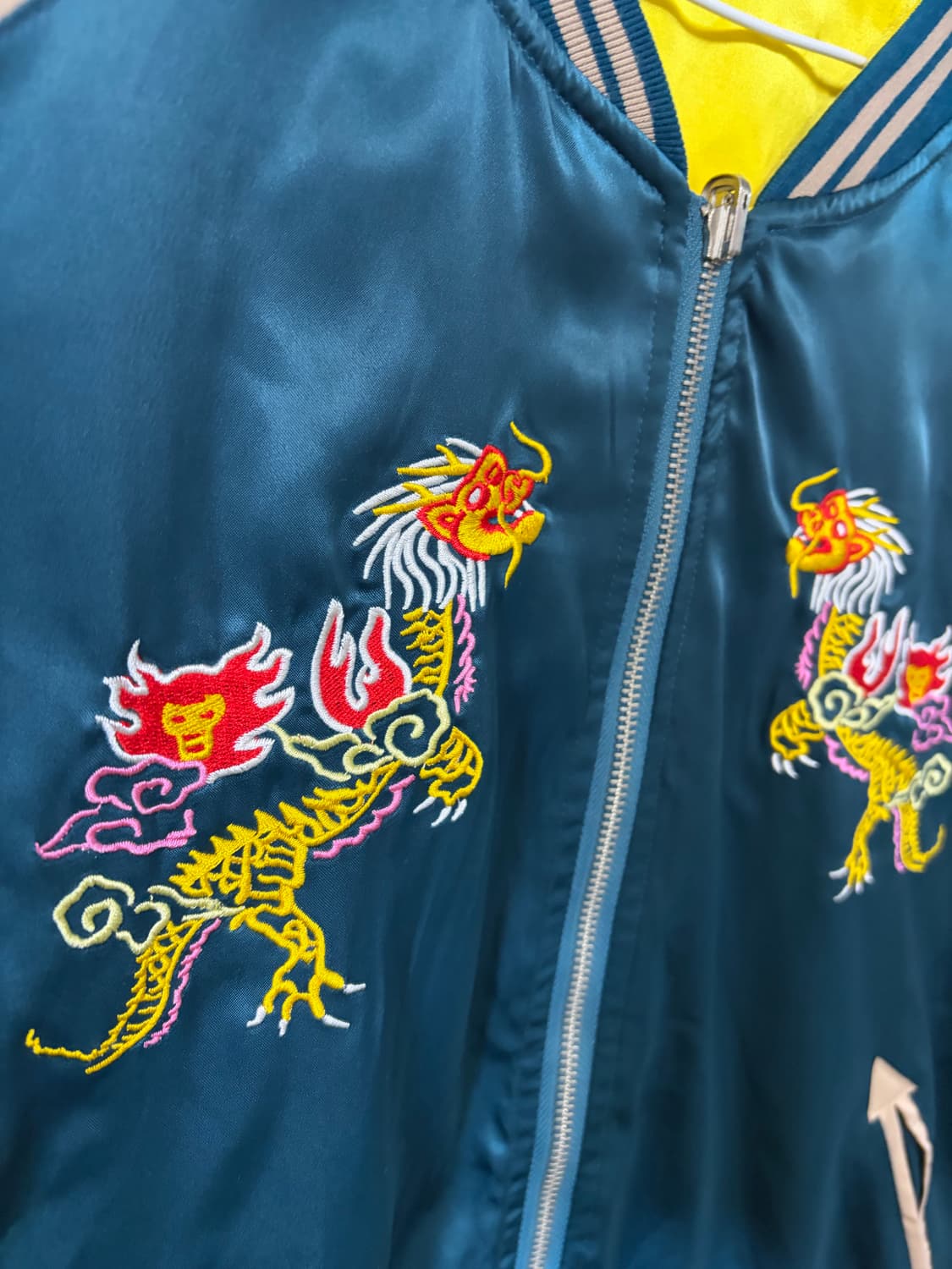 일본풍 빈티지 스카잔 자켓 상품이미지3