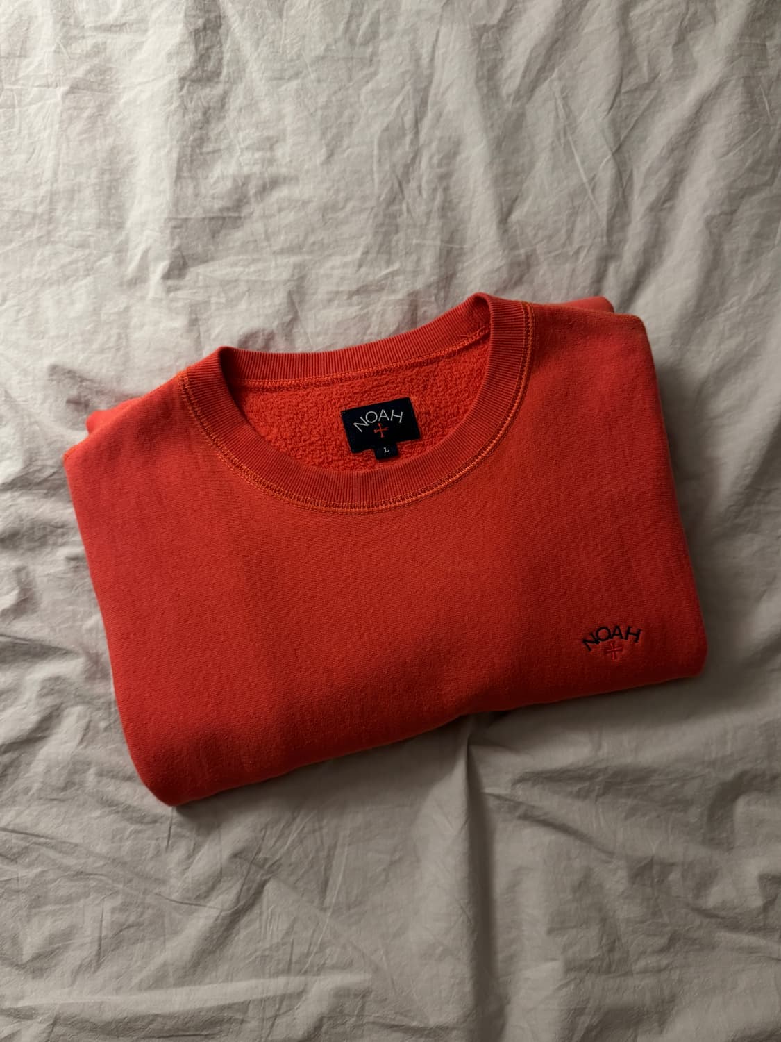 노아 코어 로고 크루넥 스웻셔츠 상품이미지1