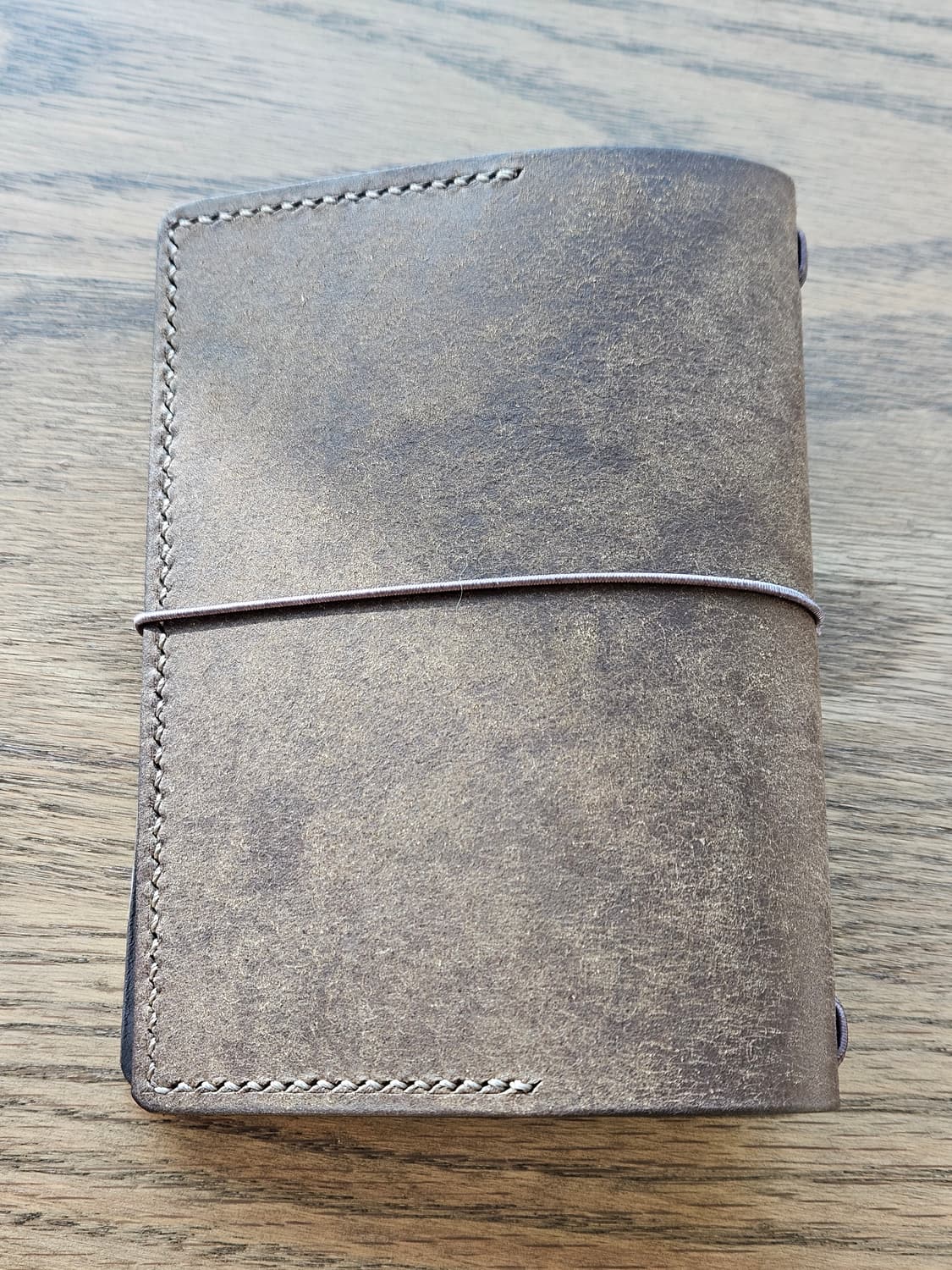 패스포트 사이즈의 작은 가죽 노트 커버 #가죽커버 상품이미지2