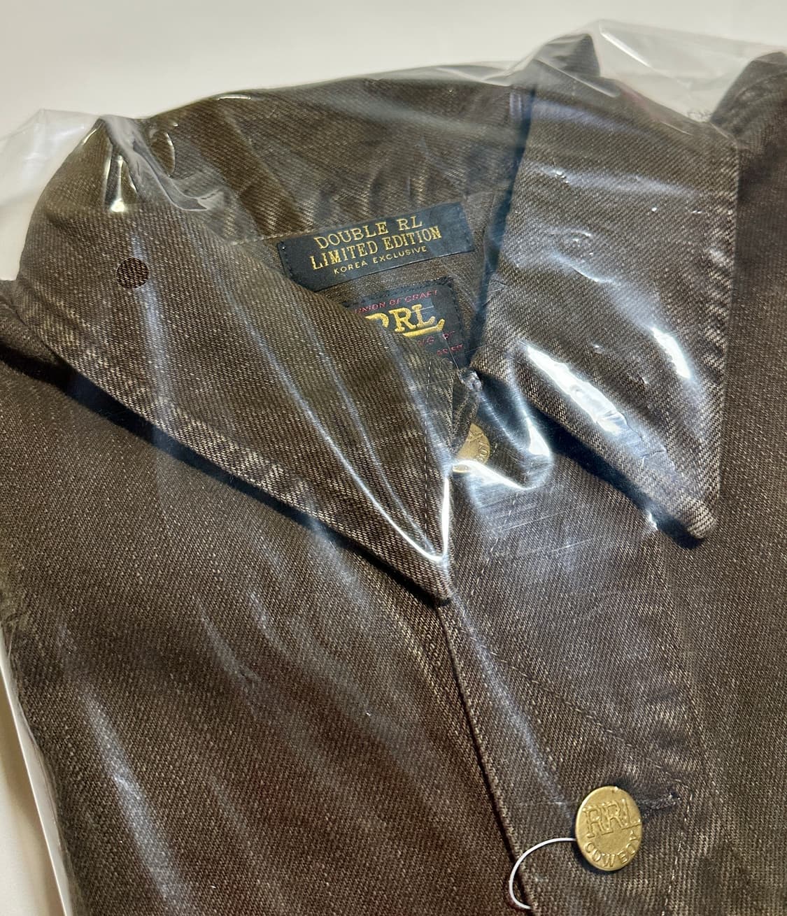 RRL 더블알엘 한국 한정판 LOT 271 브라운 M사이즈 신품 상품이미지1