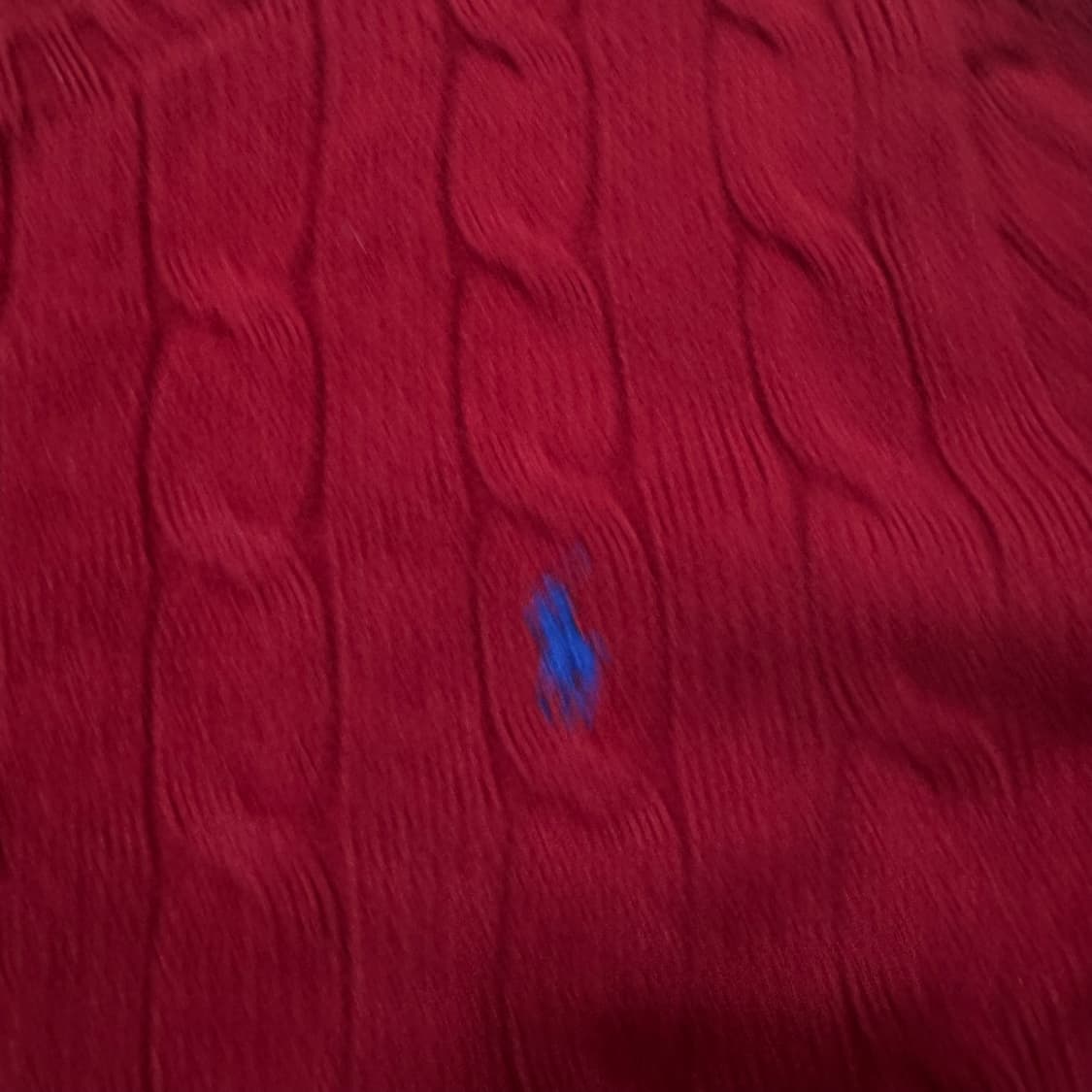 폴로 랄프로렌 라운드 꽈배기니트 L/100  상품이미지3