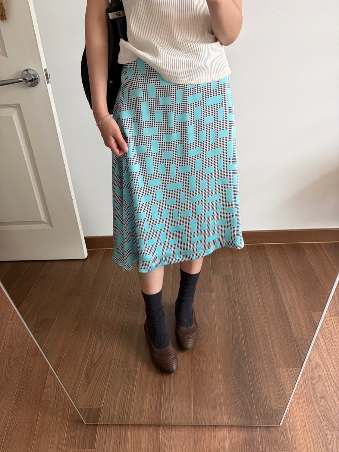 patterned skirt 상품이미지5