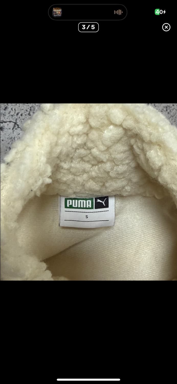  (바배) 푸마 트레일 쉐르파 조끼 패딩 상품이미지3