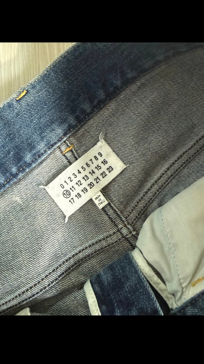 마르지엘라 투톤 청바지 상품이미지4