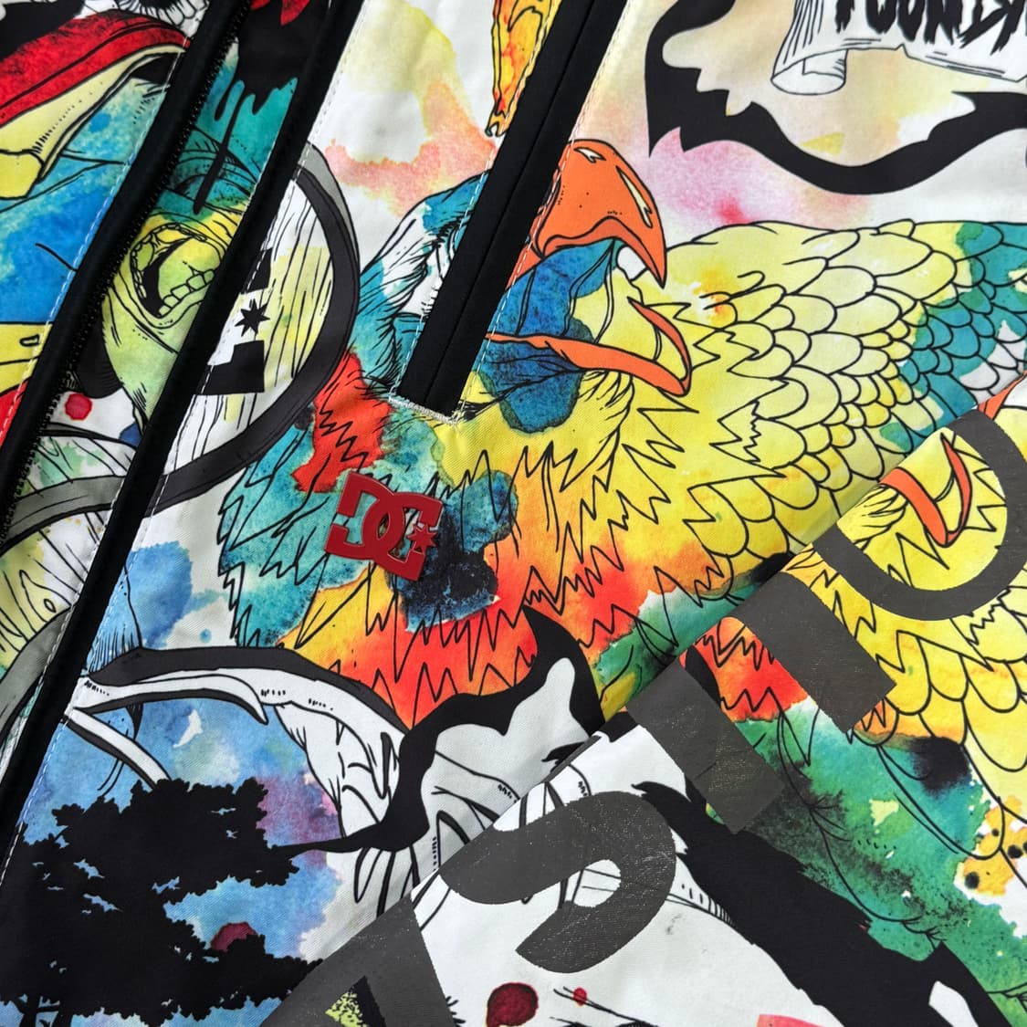 DC 그래피티 투웨이 후드점퍼 M 상품이미지2