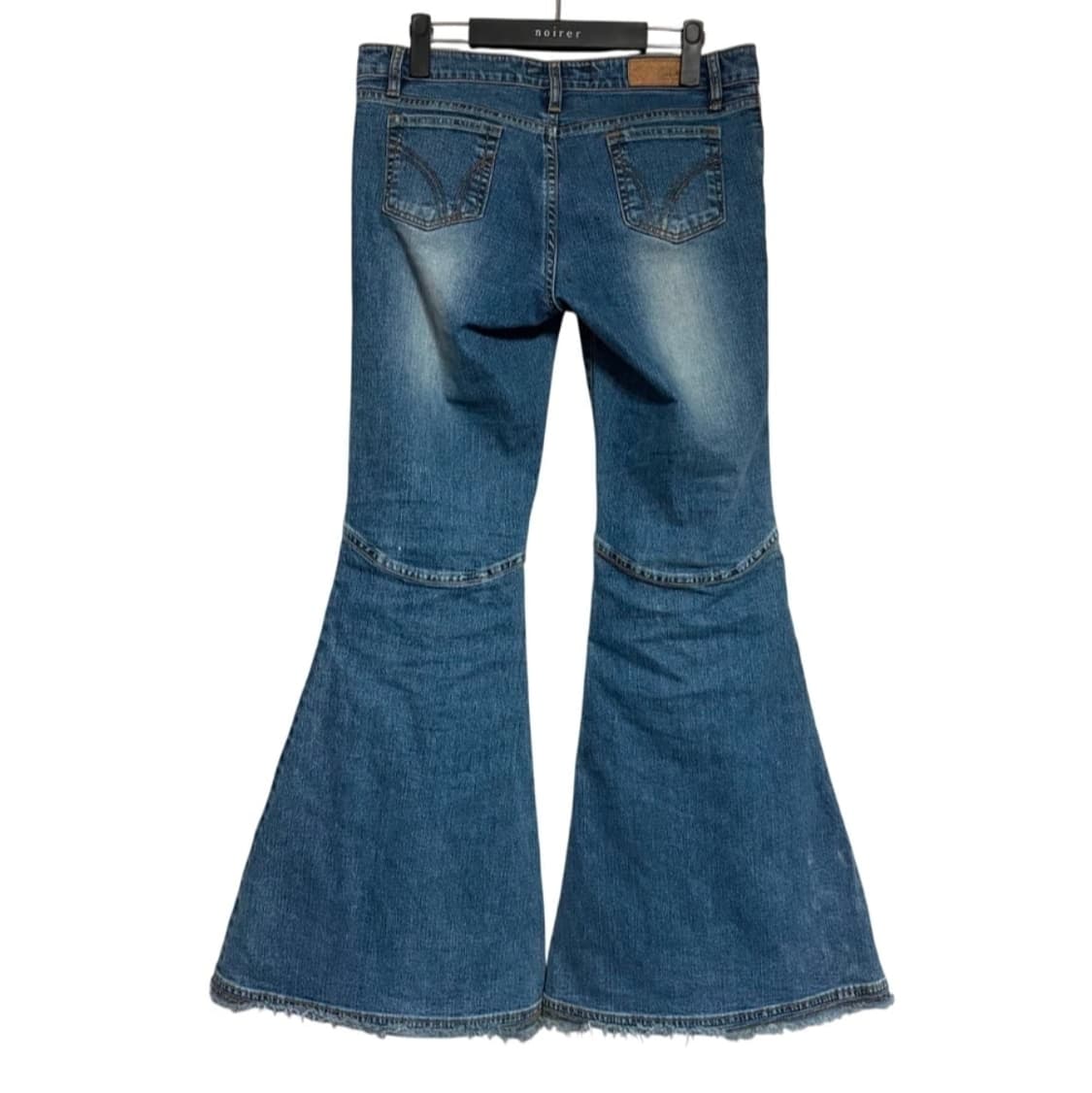 빈티지 빅 벨바텀 풀레어 데님팬츠 29 히피웨스턴 vkei 상품이미지6