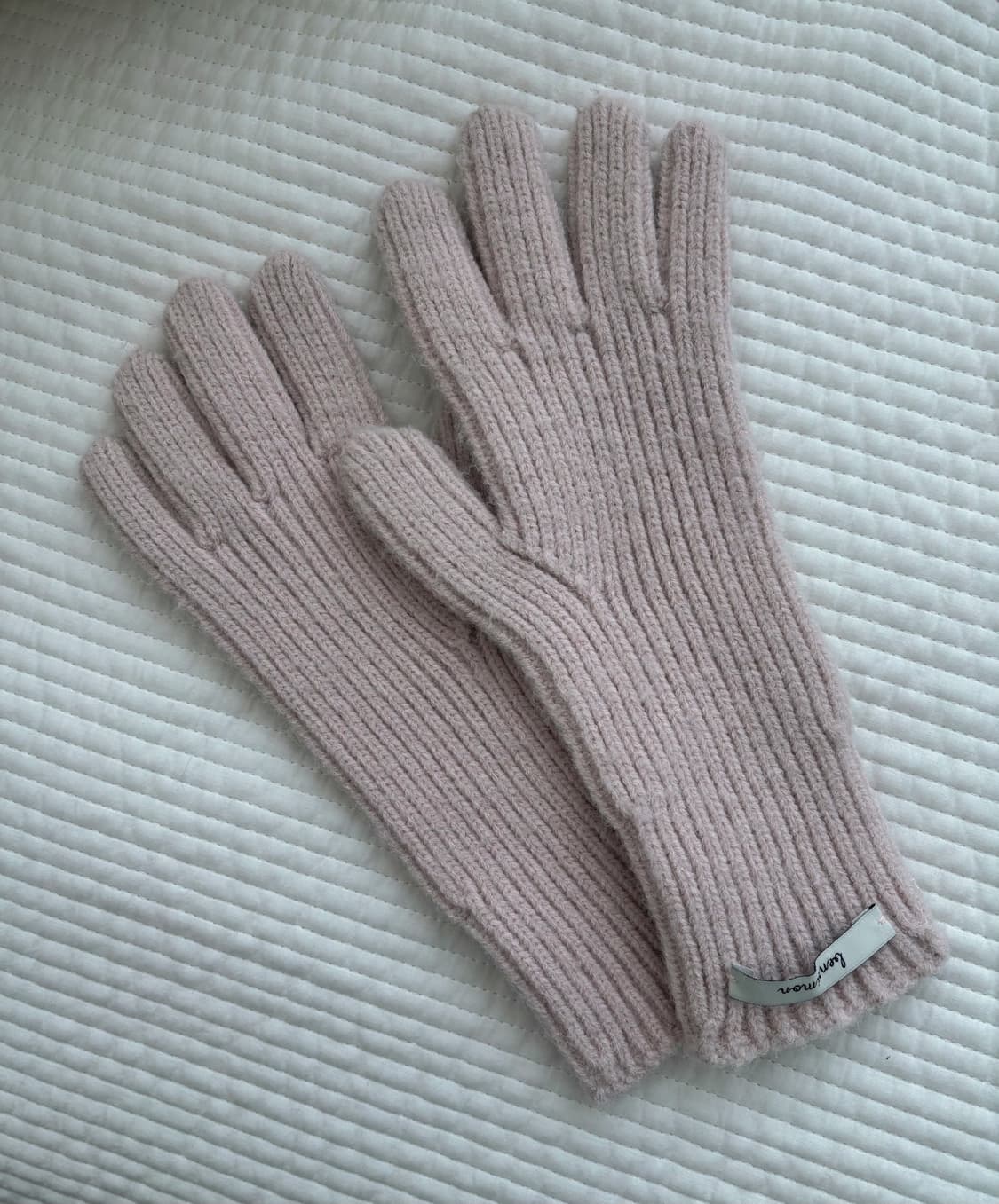 벤시몽 핑거홀 핑크 장갑팝니다 상품이미지2