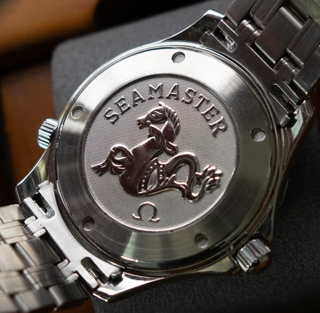 오메가 씨마스터 300 청판 코엑시얼 41mm 오토매틱 시계 상품이미지2