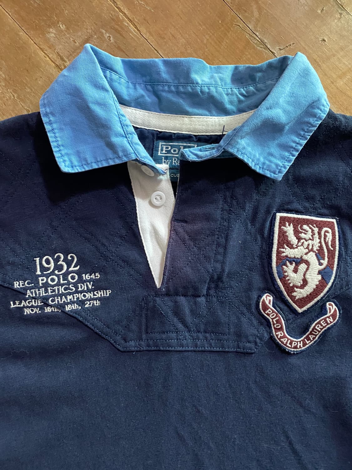 폴로 랄프로렌 남성 네이비 카라티 L (105) 상품이미지2