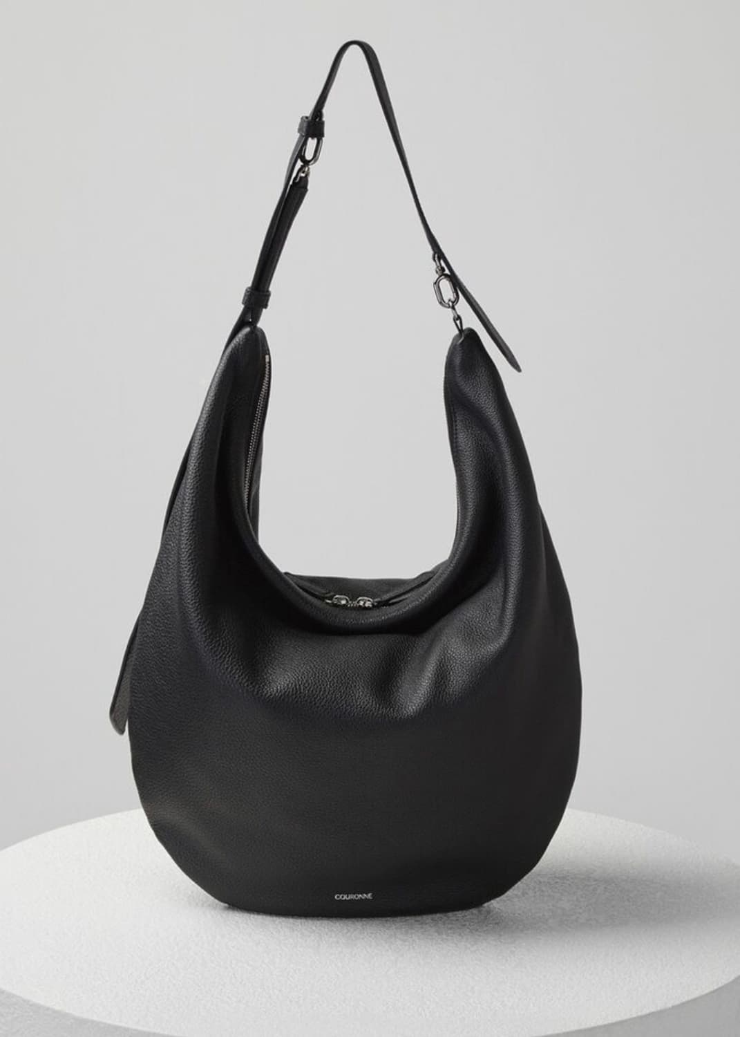 무료배송) 쿠론 쿠보숄더백 38 소가죽 상품이미지3