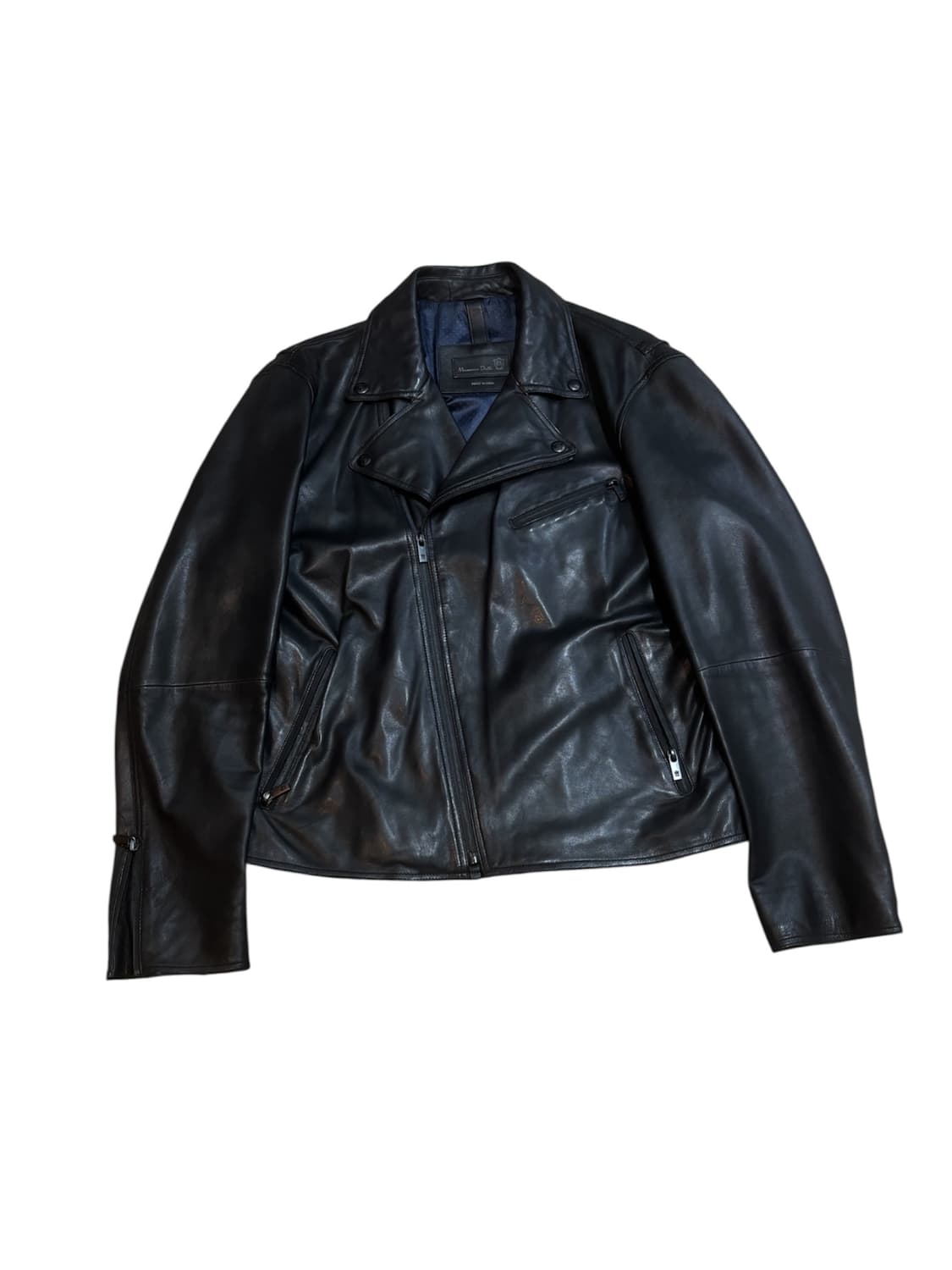 마시모두띠(Massimo Dutti) 양가죽 라이더 자켓  상품이미지3