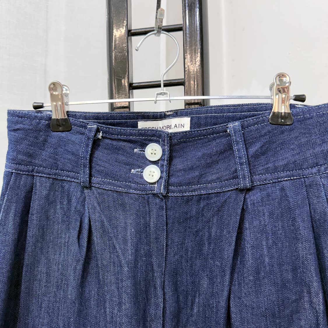 하이웨스트 하이라이즈 진청바지 데님 4467 상품이미지2