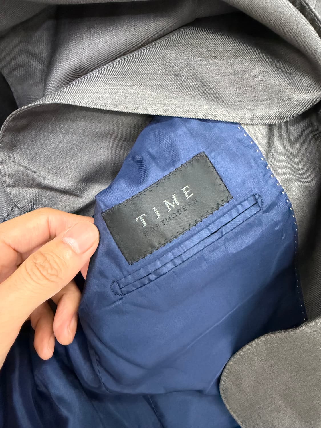 정품) 타임옴므 남성 블래이저 자켓 52 상품이미지7