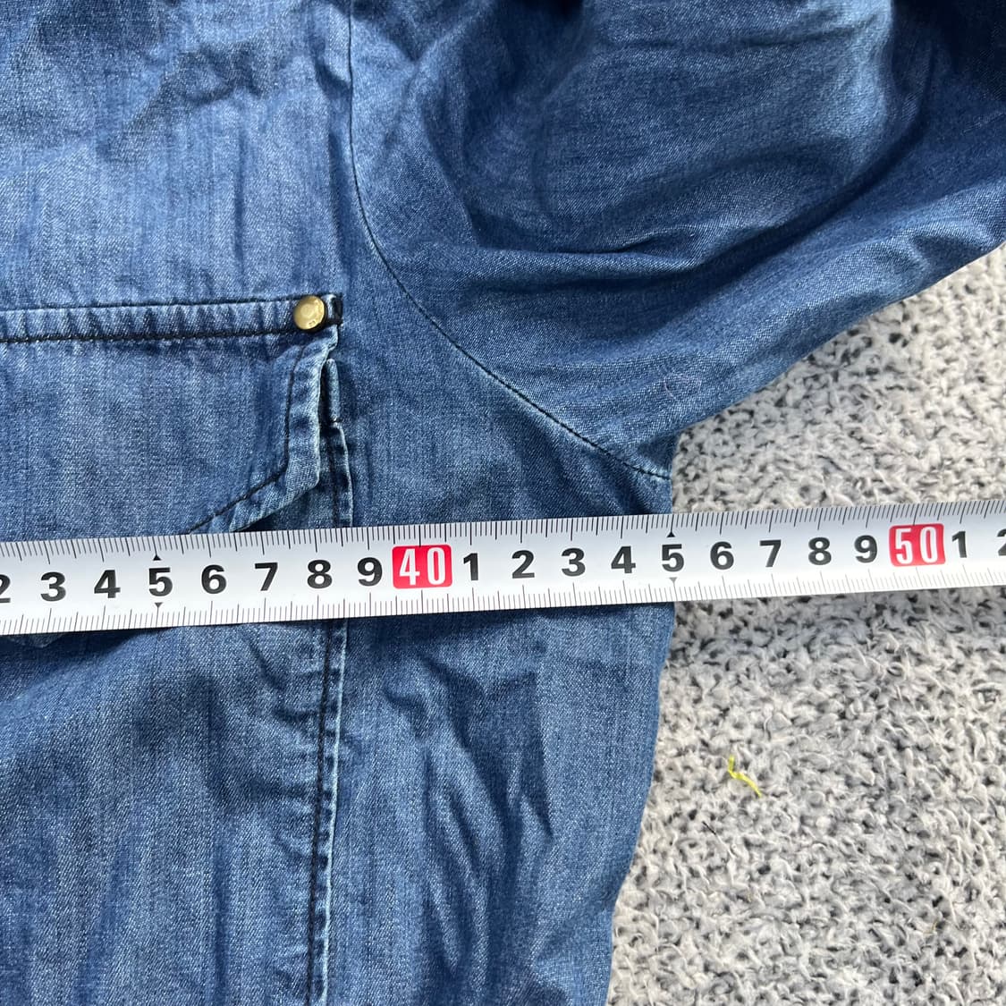 90 빈폴 포켓 데님 남방 0410M 상품이미지6