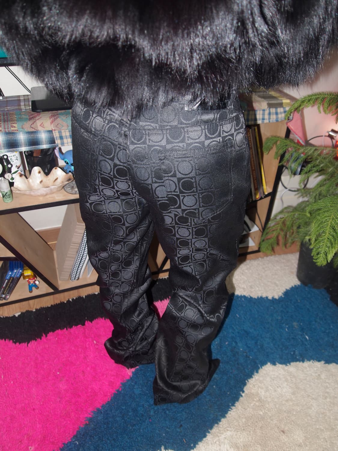 SALVATORE FERRAGAMO 모노그램 팬츠 상품이미지1