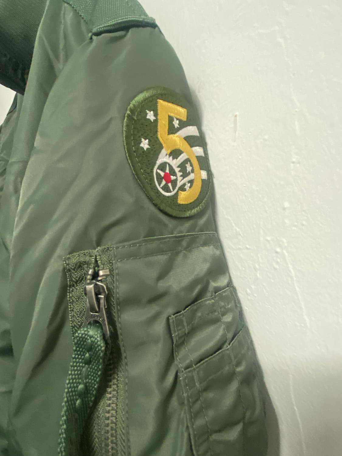 프로퍼 미군 에어포스 항공봄버 MA-1 카키 XL 상품이미지5