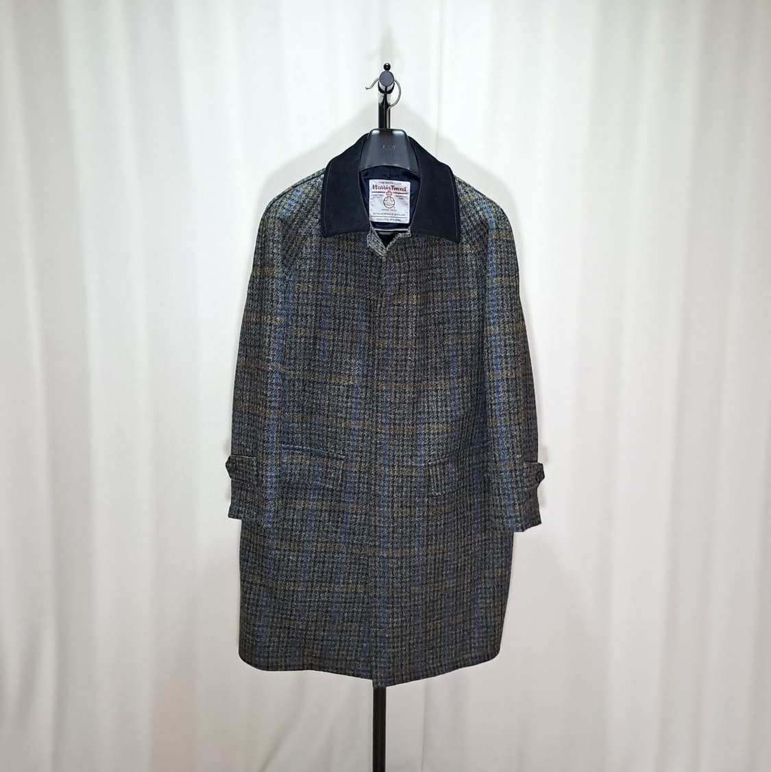 (택포) 빈폴 해리스트위드 발마칸 코트 105 B102 상품이미지1