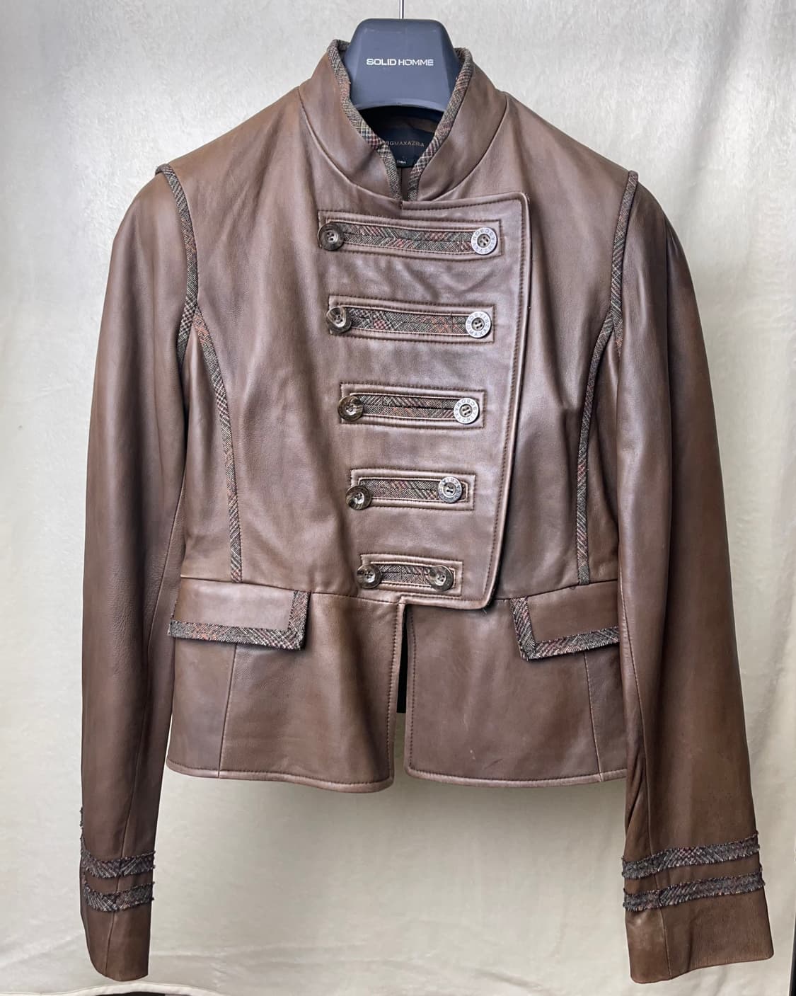 [S] BCBGMaxAzria 양가죽 자켓|| 브라운 상품이미지2