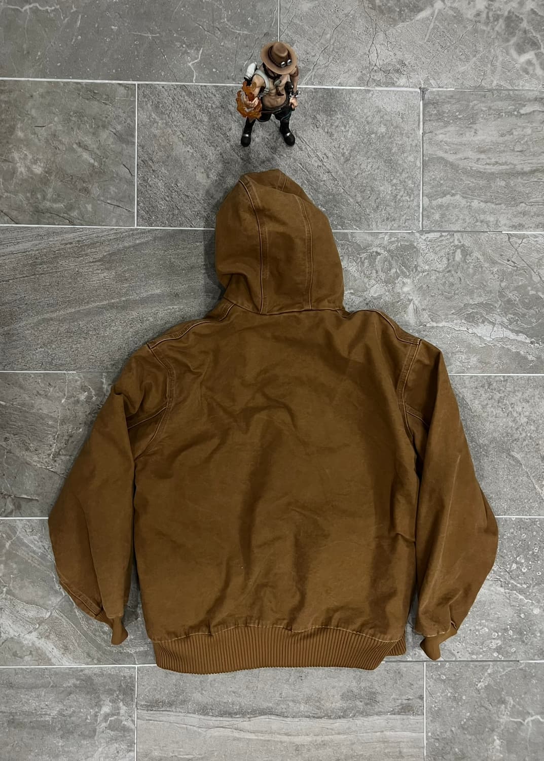 (XL)칼하트 덕 액티브 후드자켓 J130 211(BRN) 칼하트브라운 상품이미지2